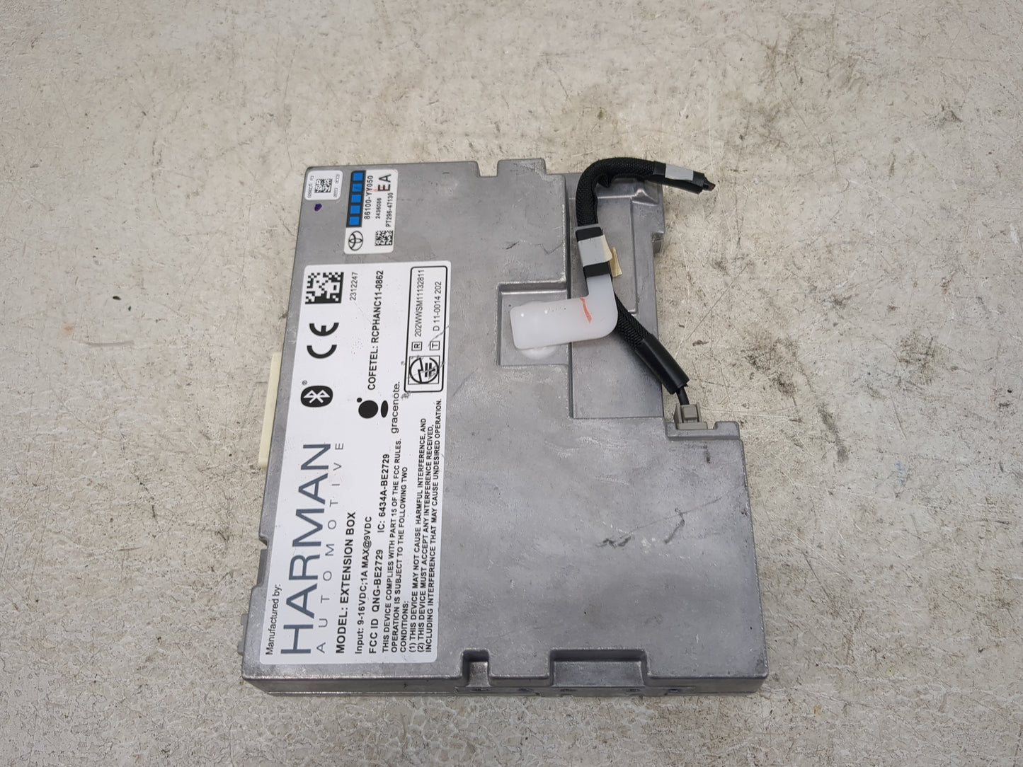2012-2015 Toyota Prius Radio AM FM Cd Player Receiver Replacement P/N:86100-YY050 QNG-BE2729 Fits Fits 2012 2013 2014 2015 O