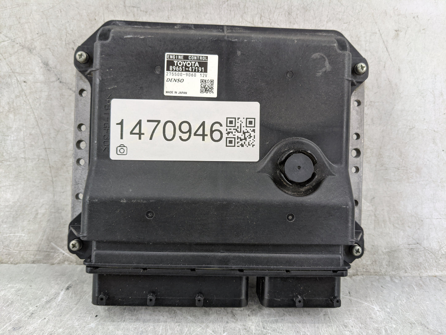 2012-2013 Toyota Prius PCM Engine Control Computer ECU ECM PCU OEM P/N:89661-47191 275500-9060 Fits Fits 2012 2013 OEM Used 