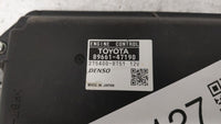 2012-2013 Toyota Prius PCM Engine Control Computer ECU ECM PCU OEM P/N:89661-47190 89661-47191 Fits Fits 2012 2013 OEM Used 