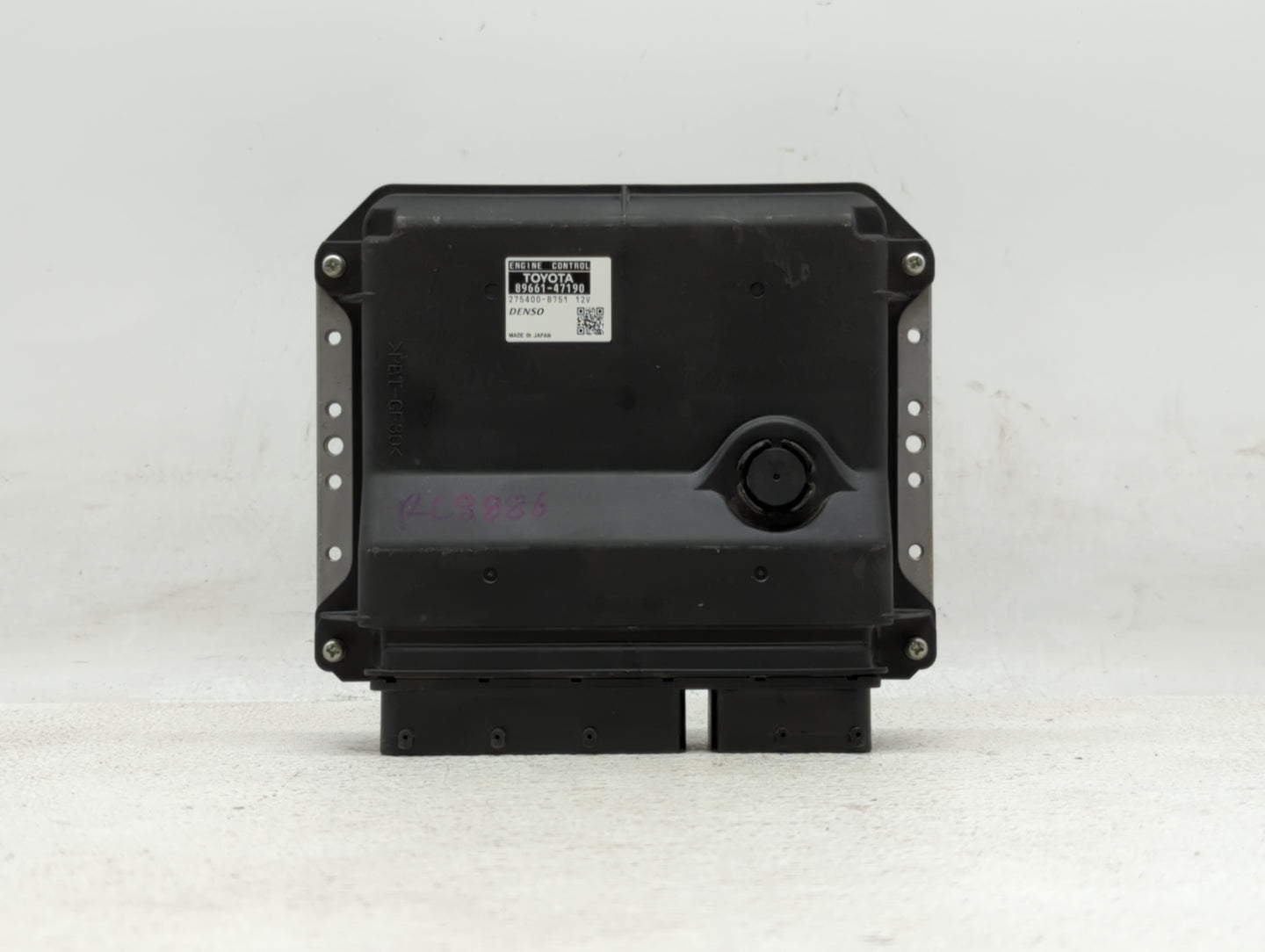 2012-2013 Toyota Prius PCM Engine Control Computer ECU ECM PCU OEM P/N:89661-47191 89661-47190 Fits Fits 2012 2013 OEM Used 