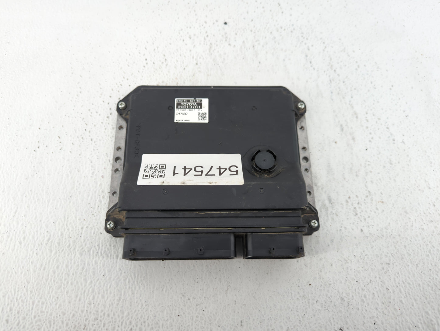 2012-2013 Toyota Prius PCM Engine Control Computer ECU ECM PCU OEM P/N:89661-47191 89661-47190 Fits Fits 2012 2013 OEM Used 