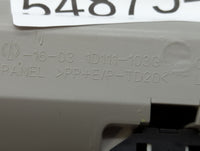 2013 Toyota Prius Overhead Roof Console - Oemusedautoparts1.com