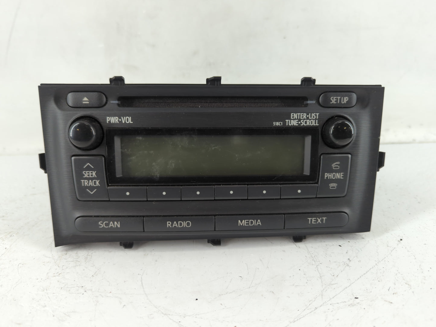 2012-2014 Toyota Prius Radio AM FM Cd Player Receiver Replacement P/N:86120-52D10 Fits Fits 2012 2013 2014 OEM Used Auto Par