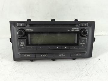 2012-2014 Toyota Prius Radio AM FM Cd Player Receiver Replacement P/N:86120-52D10 Fits Fits 2012 2013 2014 OEM Used Auto Par