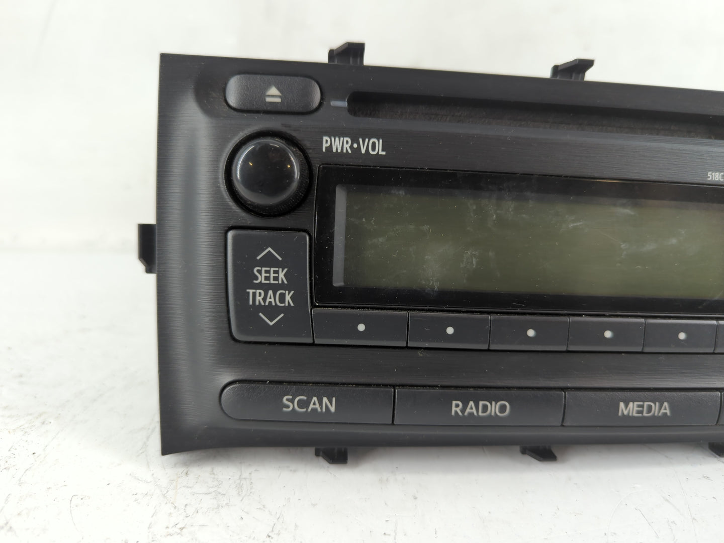 2012-2014 Toyota Prius Radio AM FM Cd Player Receiver Replacement P/N:86120-52D10 Fits Fits 2012 2013 2014 OEM Used Auto Par