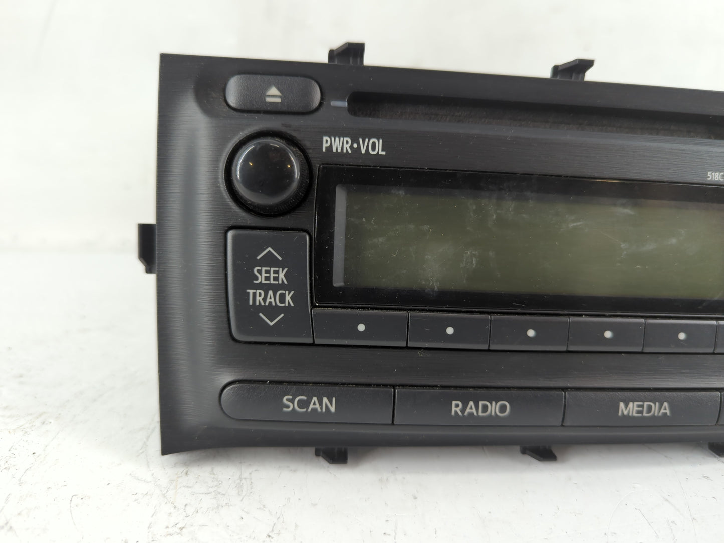 2012-2014 Toyota Prius Radio AM FM Cd Player Receiver Replacement P/N:86120-52D10 Fits Fits 2012 2013 2014 OEM Used Auto Par