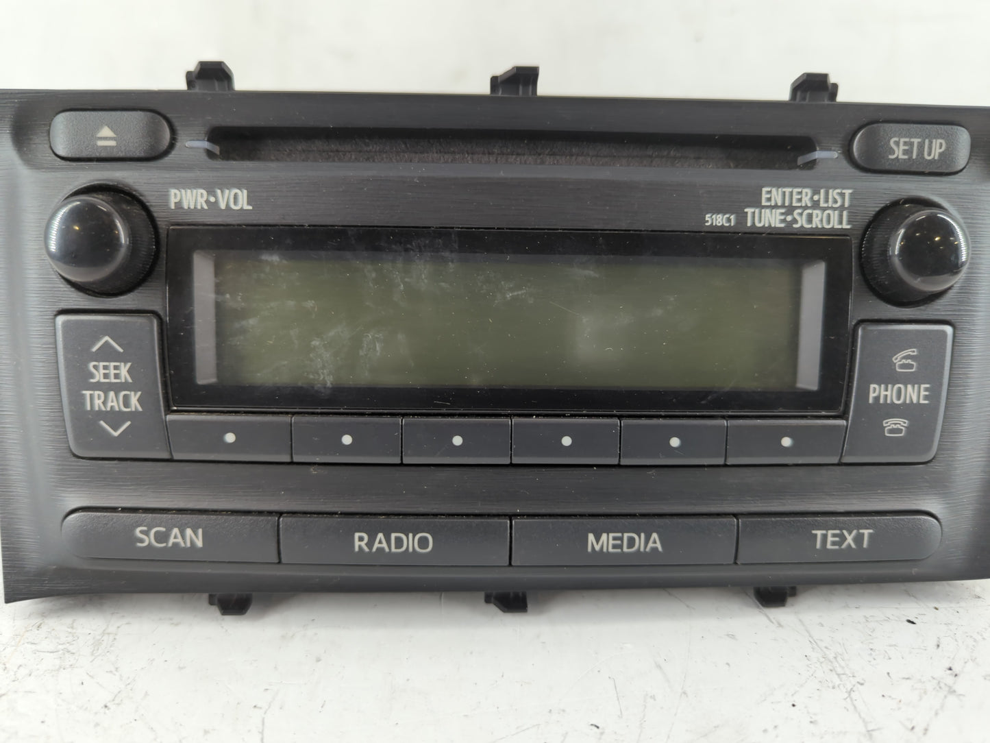 2012-2014 Toyota Prius Radio AM FM Cd Player Receiver Replacement P/N:86120-52D10 Fits Fits 2012 2013 2014 OEM Used Auto Par