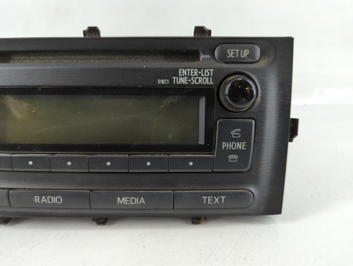 Toyota Prius Am Fm Cd Player Radio Receiver 726803 - Oemusedautoparts1.com