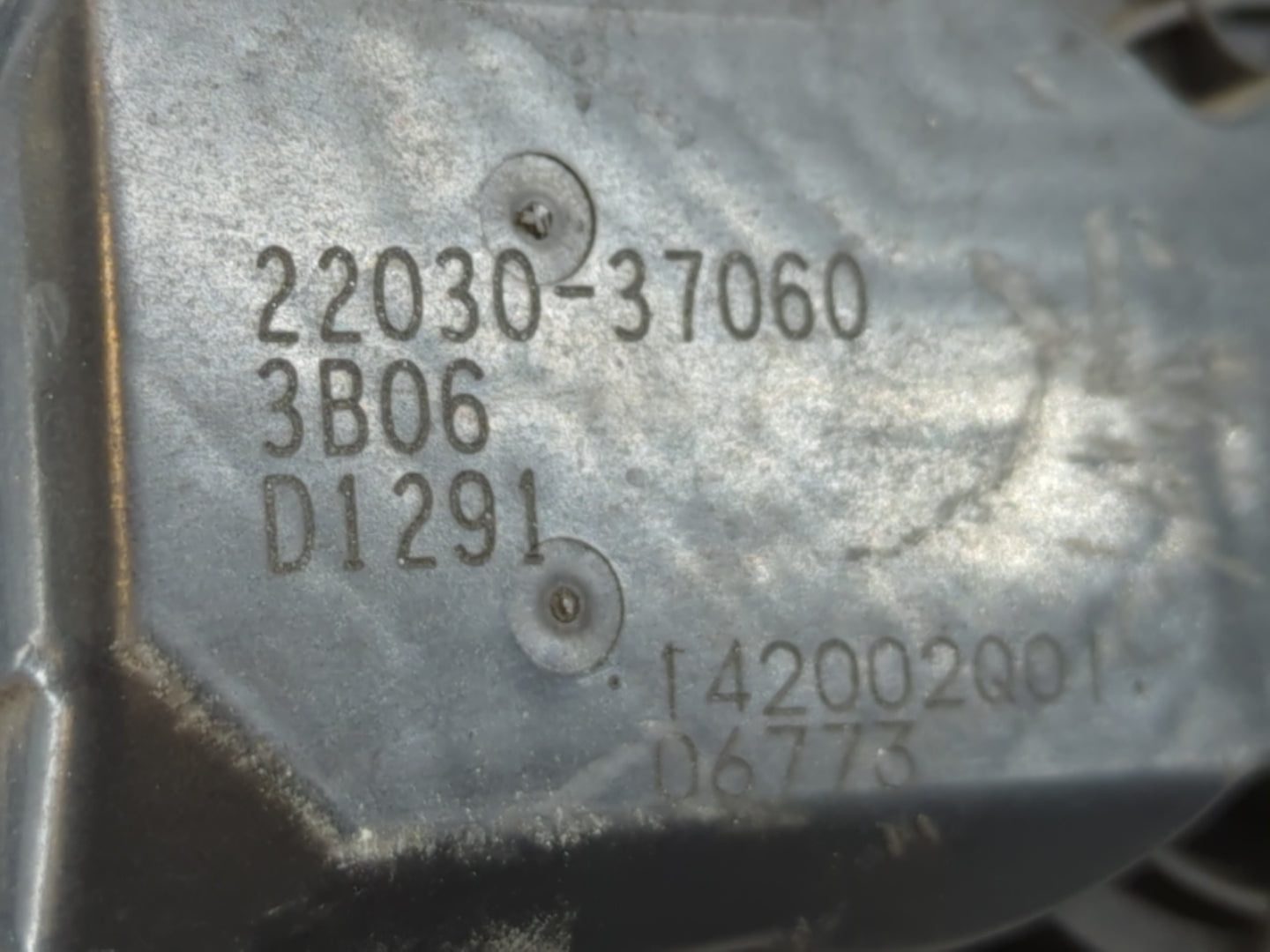 2010-2022 Toyota Prius Throttle Body P/N:22030-37060 Fits Fits 2010 2011 2012 2013 2014 2015 2016 2017 2018 2019 2020 2021 2