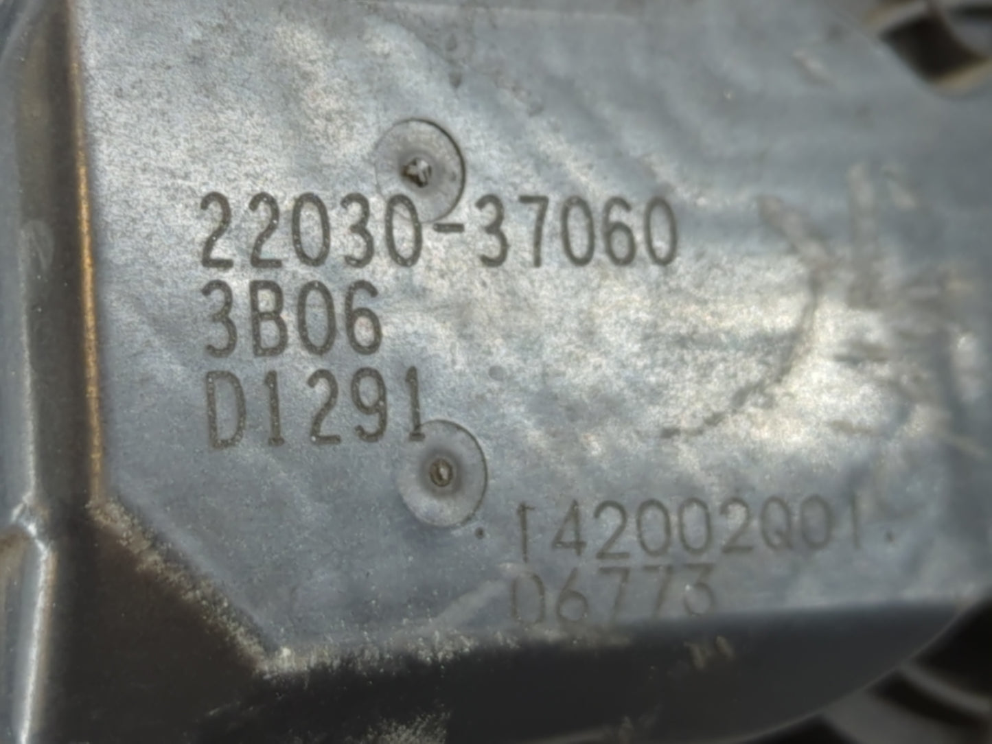 2010-2022 Toyota Prius Throttle Body P/N:22030-37060 Fits Fits 2010 2011 2012 2013 2014 2015 2016 2017 2018 2019 2020 2021 2