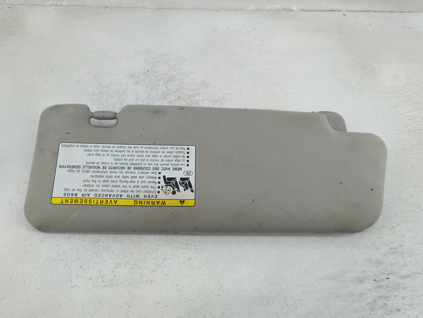 2012-2015 Toyota Prius Sun Visor Shade Replacement Driver Left Mirror Fits Fits 2012 2013 2014 2015 OEM Used Auto Parts - Oe