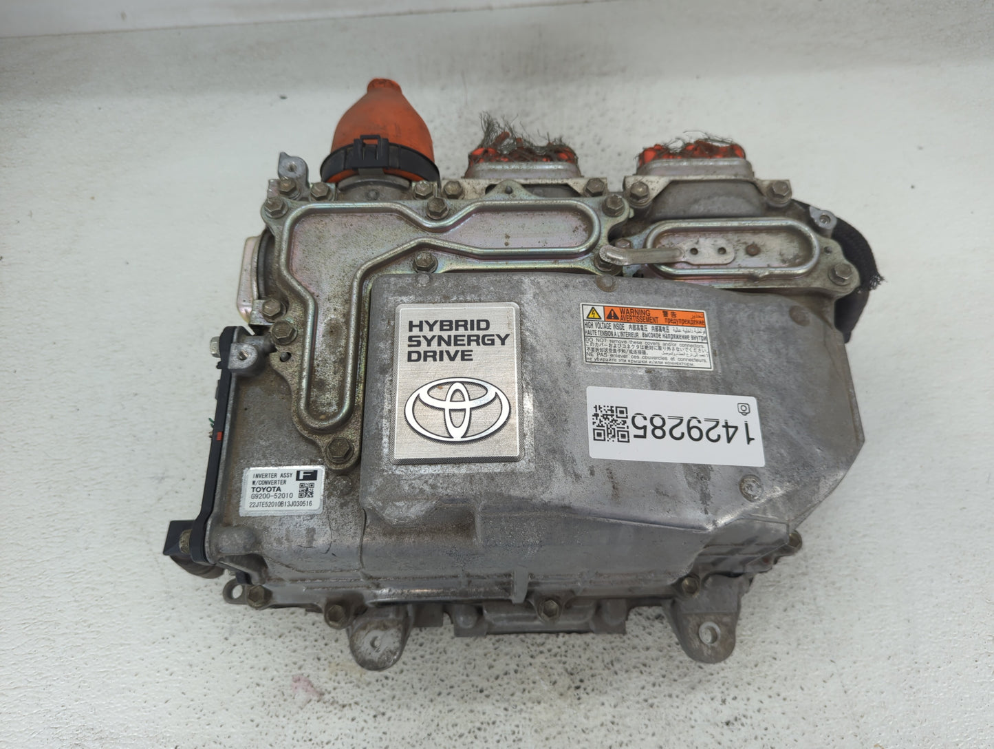 2012-2016 Toyota Prius C Hybrid DC Synergy Drive Power Inverter P/N:G9200-52010 Fits Fits 2012 2013 2014 2015 2016 OEM Used 