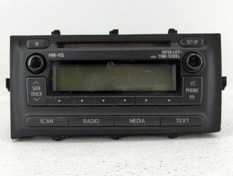 compare product 2012-2014 Toyota Prius C Radio AM FM Cd Player Receiver Replacement P/N:86120-52D10 Fits Fits 2012 2013 2014 OEM Used Auto Parts