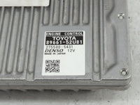 2012-2013 Toyota Prius C PCM Engine Control Computer ECU ECM PCU OEM P/N:89661-52U80 89661-52U81, 89661-52U82 Fits Fits 2012