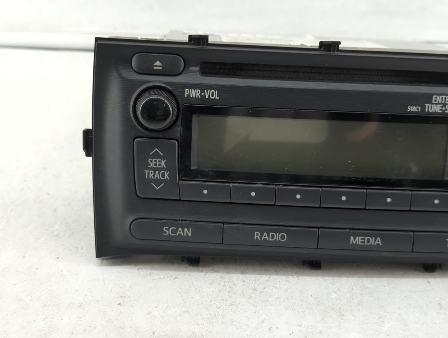 2012-2014 Toyota Prius C Radio AM FM Cd Player Receiver Replacement P/N:86120-52D10 Fits Fits 2012 2013 2014 OEM Used Auto P