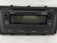 2012-2014 Toyota Prius C Radio AM FM Cd Player Receiver Replacement P/N:86120-52D10 Fits Fits 2012 2013 2014 OEM Used Auto P