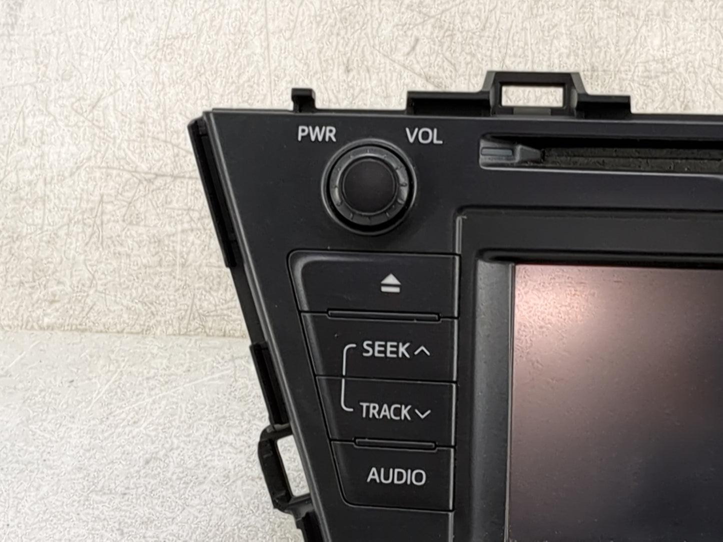 2012-2014 Toyota Prius V Radio AM FM Cd Player Receiver Replacement P/N:86140-47020 CV-VS01E04D, 57011 Fits Fits 2012 2013 2