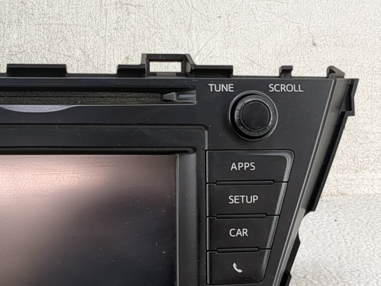 2012-2014 Toyota Prius V Radio AM FM Cd Player Receiver Replacement P/N:86140-47020 CV-VS01E04D, 57011 Fits Fits 2012 2013 2