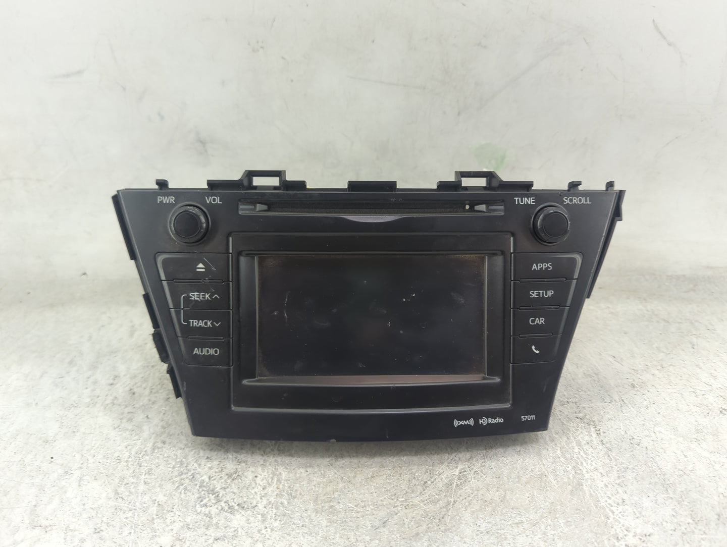2012-2014 Toyota Prius V Radio AM FM Cd Player Receiver Replacement P/N:86140-47020 CV-VS01E04D Fits Fits 2012 2013 2014 OEM