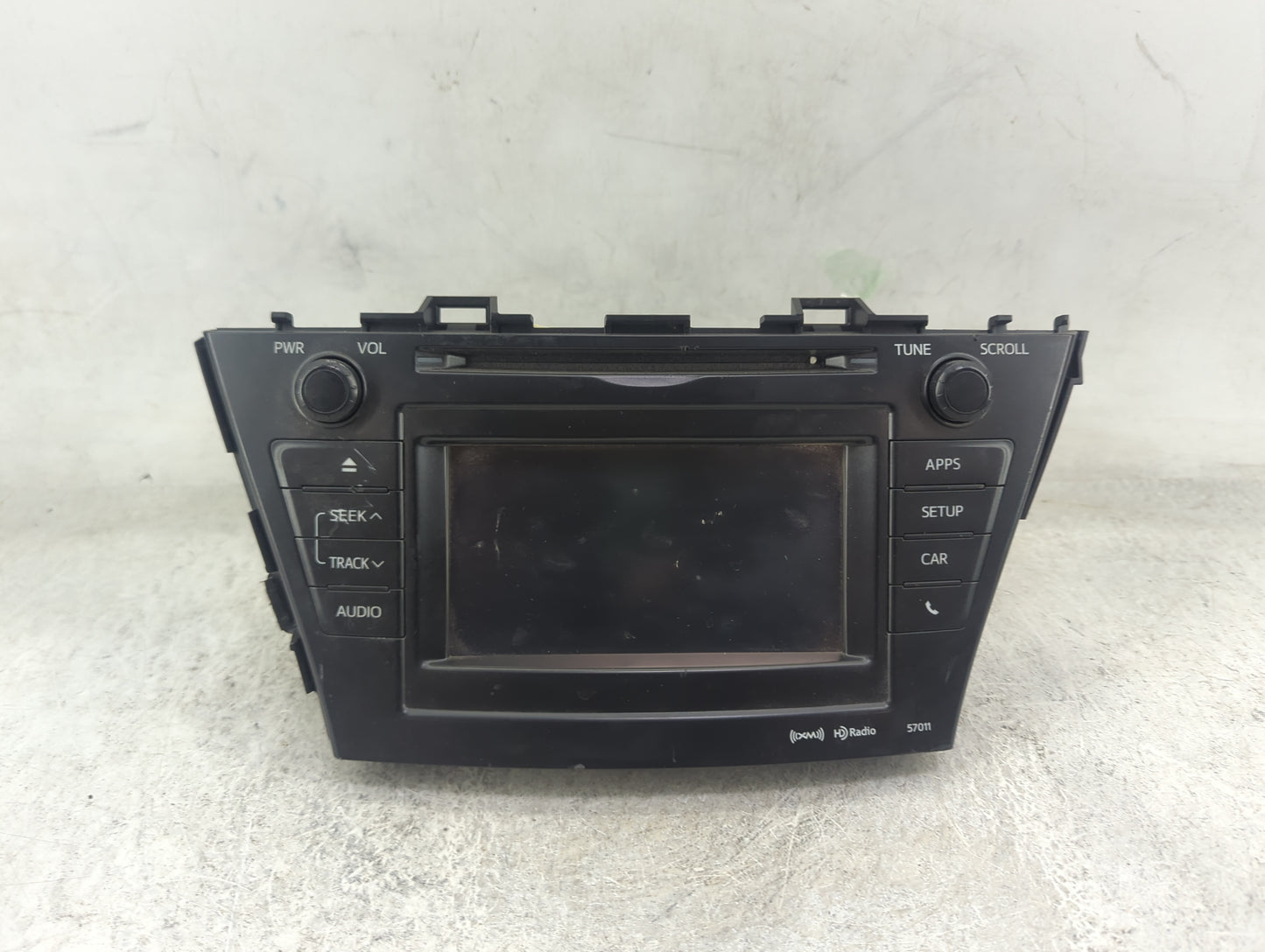 2012-2014 Toyota Prius V Radio AM FM Cd Player Receiver Replacement P/N:86140-47020 CV-VS01E04D Fits Fits 2012 2013 2014 OEM