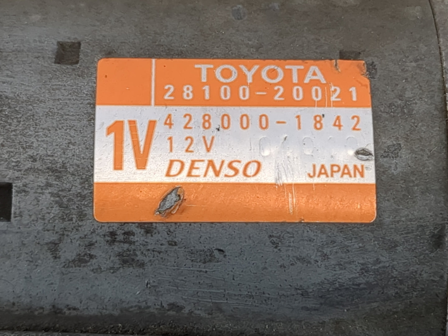 2006-2017 Toyota Rav4 Car Starter Motor Solenoid OEM P/N:428000-1842 28100-20021 Fits OEM Used Auto Parts - Oemusedautoparts