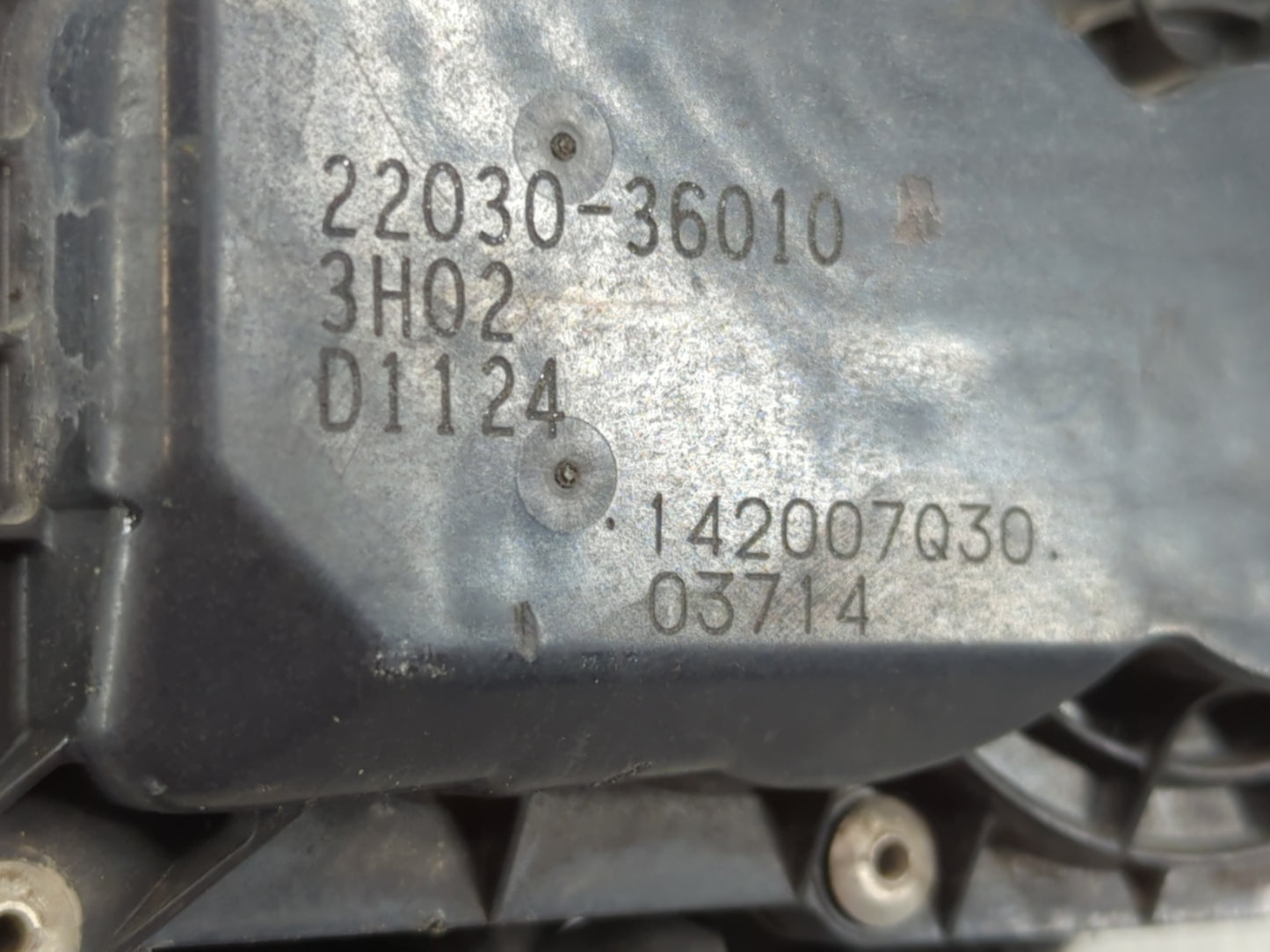 2009-2018 Toyota Rav4 Throttle Body P/N:22030-36010 Fits Fits 2009 2010 2011 2012 2013 2014 2015 2016 2017 2018 2019 OEM Use