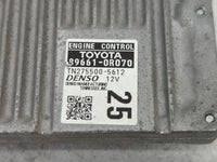2013 Toyota Rav4 PCM Engine Control Computer ECU ECM PCU OEM P/N:TN275500-5612 89661-0R070 Fits OEM Used Auto Parts - Oemuse