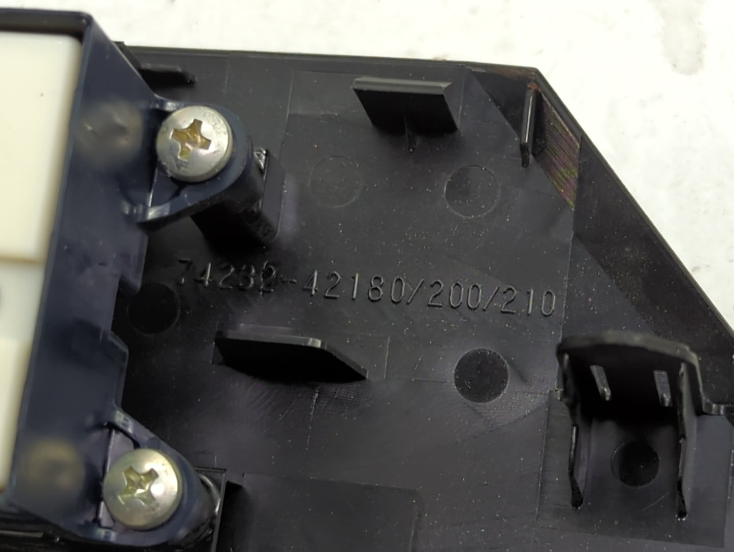 2013-2018 Toyota Rav4 Master Power Window Switch Replacement Driver Side Left P/N:74232-42180 Fits OEM Used Auto Parts - Oem