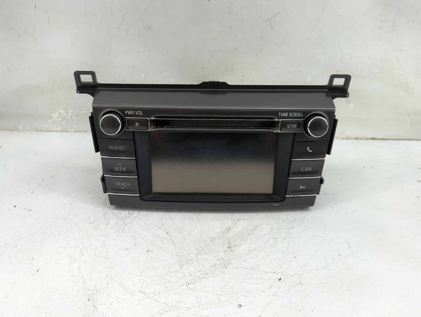 2013 Toyota Rav4 Radio AM FM Cd Player Receiver Replacement P/N:86140-42010 135000-9640A101 Fits OEM Used Auto Parts - Oemus