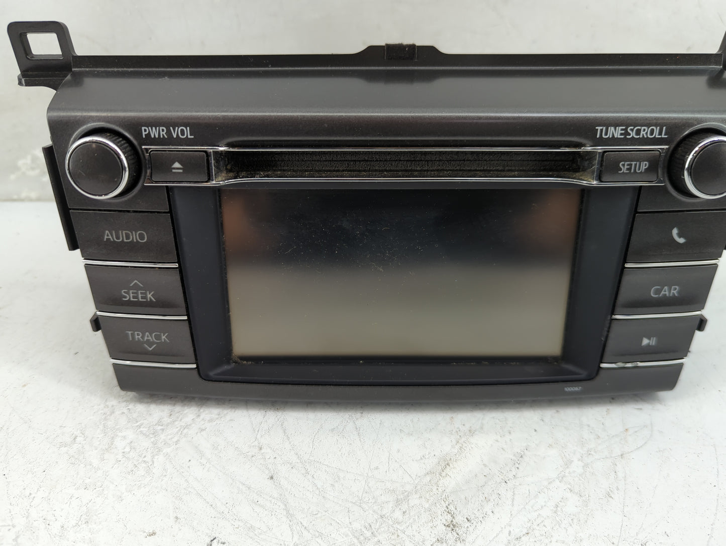 2013 Toyota Rav4 Radio AM FM Cd Player Receiver Replacement P/N:86140-42010 135000-9640A101 Fits OEM Used Auto Parts - Oemus