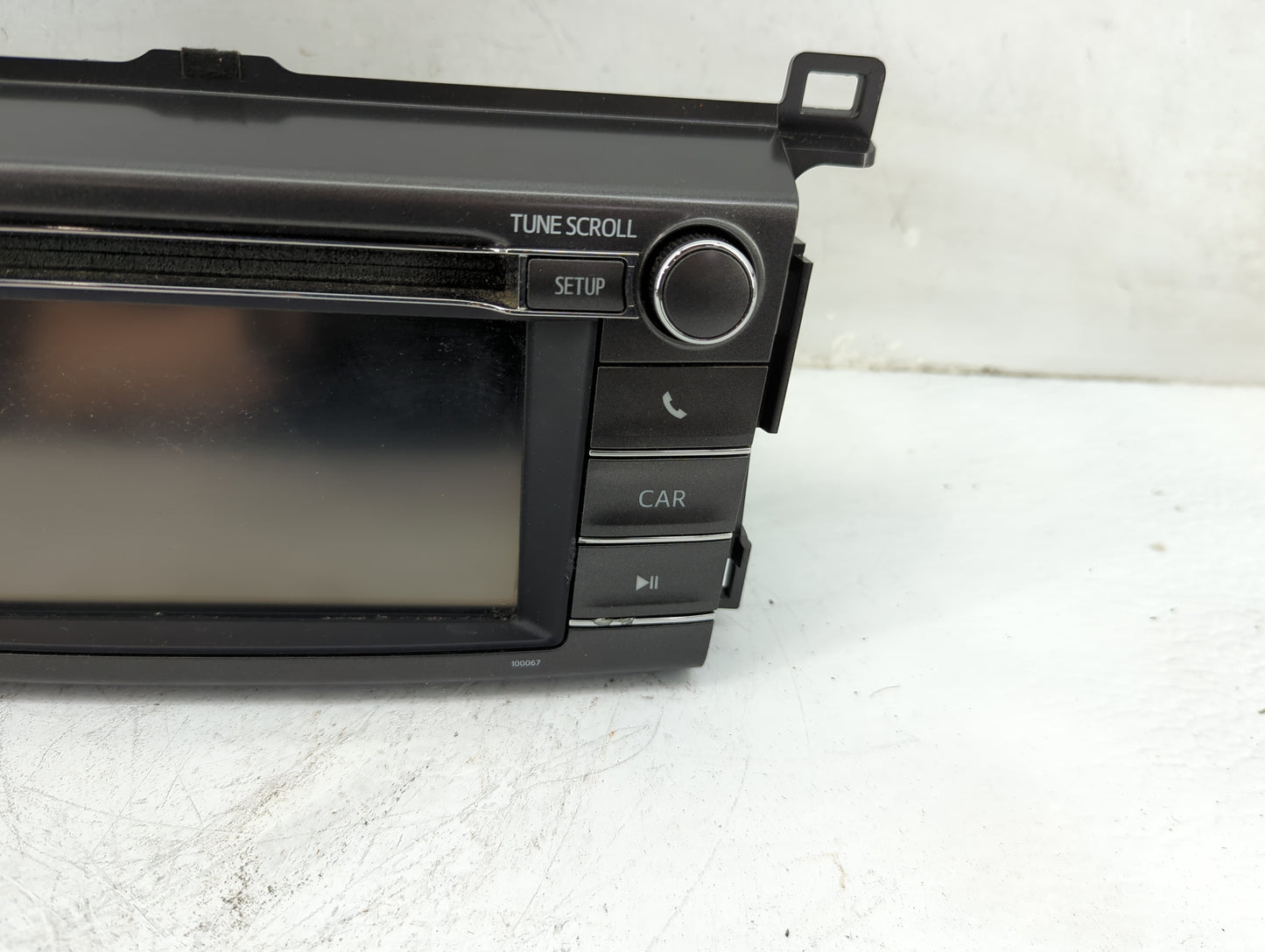 2013 Toyota Rav4 Radio AM FM Cd Player Receiver Replacement P/N:86140-42010 135000-9640A101 Fits OEM Used Auto Parts - Oemus