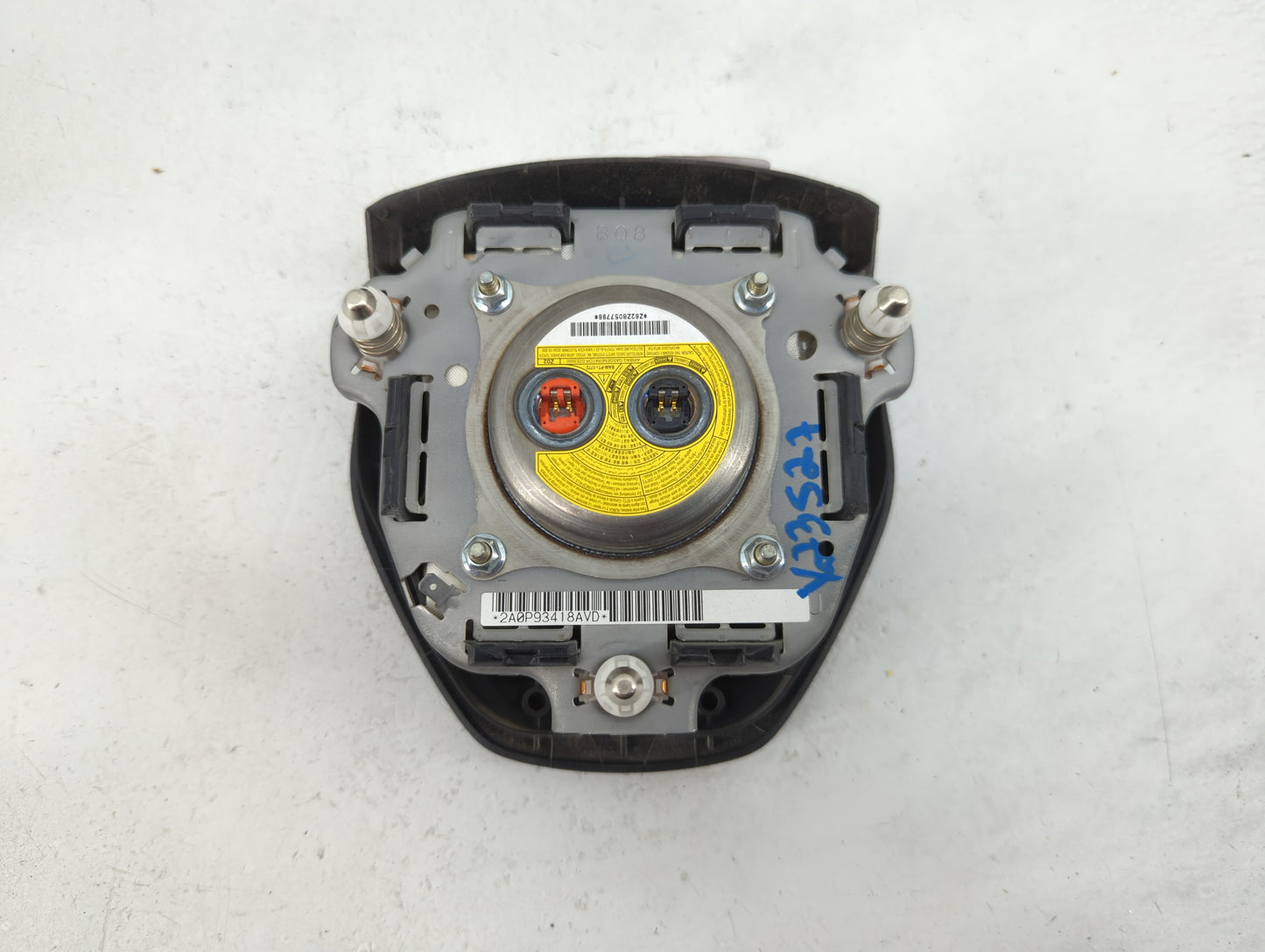 2013 Toyota Rav4 Air Bag Driver Left Steering Wheel Mounted Fits OEM Used Auto Parts - Oemusedautoparts1.com