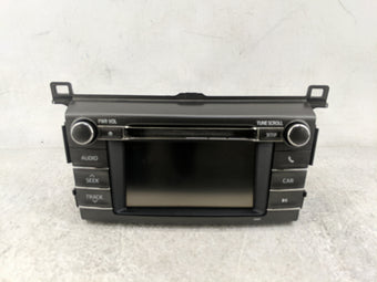compare product 2013 Toyota Rav4 Radio AM FM Cd Player Receiver Replacement P/N:86140-42010 135000-9640B101 Fits OEM Used Auto Parts