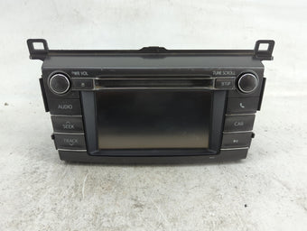 compare product 2013-2014 Toyota Rav4 Radio AM FM Cd Player Receiver Replacement P/N:100071 195834-12 Fits Fits 2013 2014 OEM Used Auto Parts