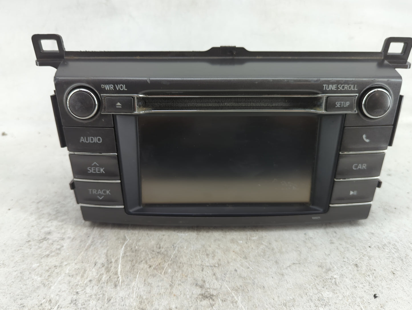 2013-2014 Toyota Rav4 Radio AM FM Cd Player Receiver Replacement P/N:100071 195834-12 Fits Fits 2013 2014 OEM Used Auto Part