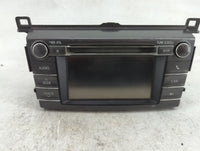 2013-2014 Toyota Rav4 Radio AM FM Cd Player Receiver Replacement P/N:100071 195834-12 Fits Fits 2013 2014 OEM Used Auto Part