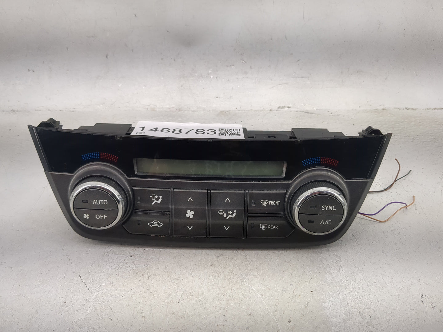 2013-2015 Toyota Rav4 Climate Control Module Temperature AC/Heater Replacement P/N:75F719 Fits Fits 2013 2014 2015 OEM Used 