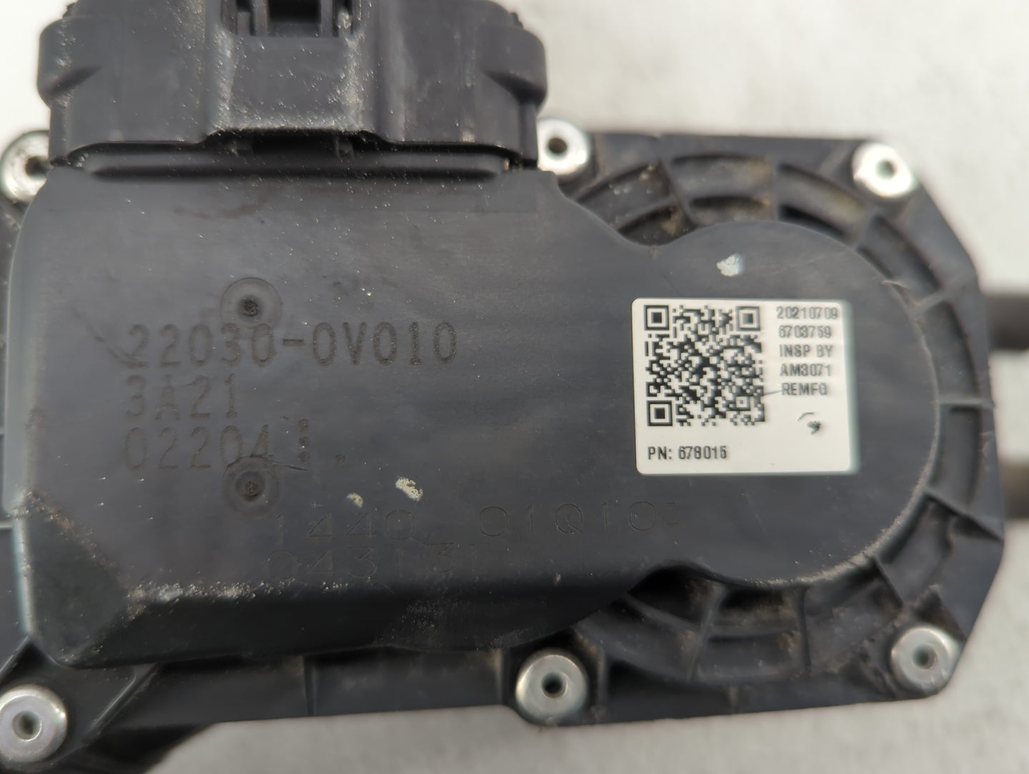 2009-2018 Toyota Rav4 Throttle Body P/N:22030-0V010 Fits Fits 2009 2010 2011 2012 2013 2014 2015 2016 2017 2018 2019 OEM Use