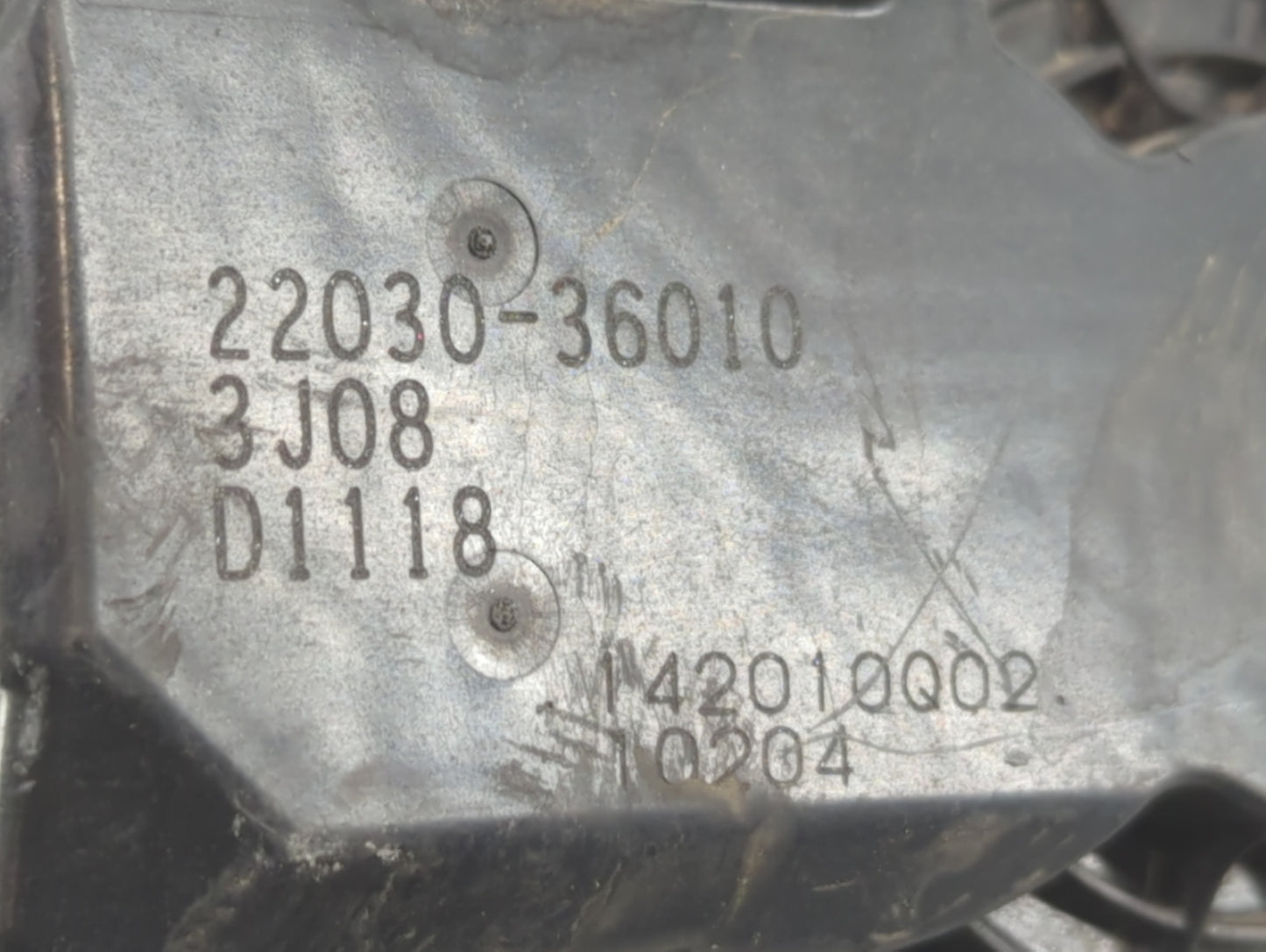 2009-2018 Toyota Rav4 Throttle Body P/N:22030-36010 Fits Fits 2009 2010 2011 2012 2013 2014 2015 2016 2017 2018 2019 OEM Use