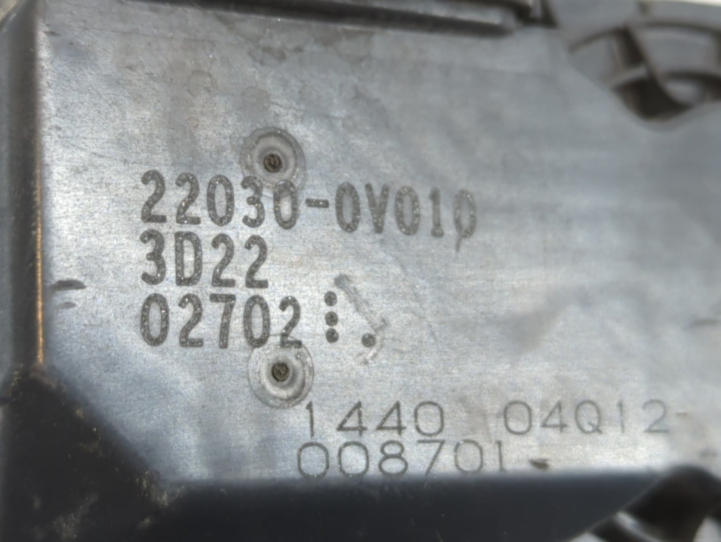 2009-2018 Toyota Rav4 Throttle Body P/N:02702 22030-0V010 Fits Fits 2009 2010 2011 2012 2013 2014 2015 2016 2017 2018 2019 O
