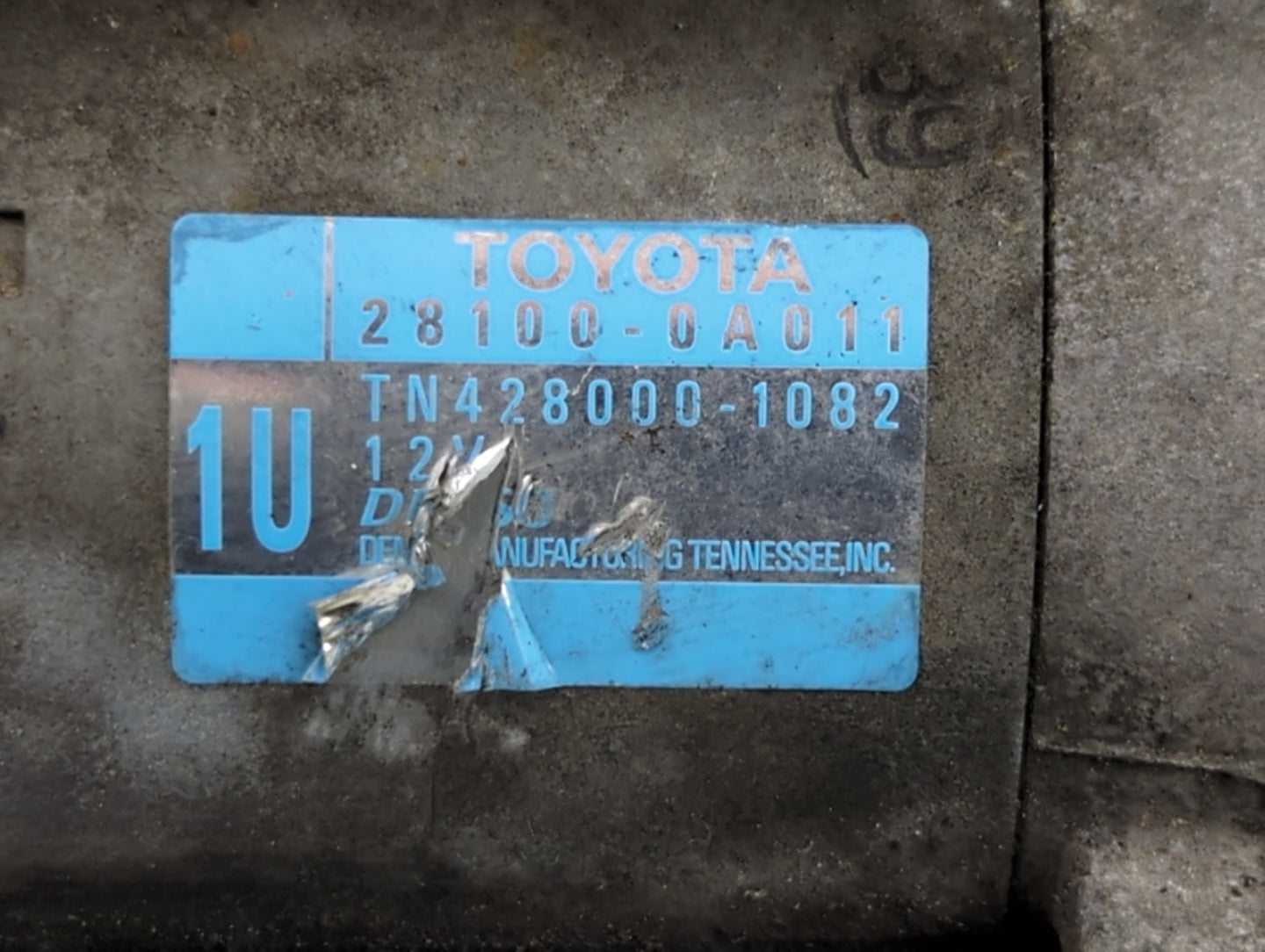 2006-2017 Toyota Rav4 Car Starter Motor Solenoid OEM P/N:428000-1082 28100-0A011 Fits OEM Used Auto Parts - Oemusedautoparts
