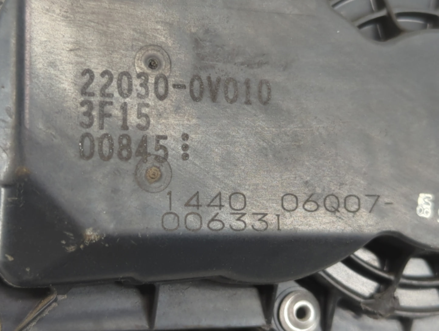 2009-2018 Toyota Rav4 Throttle Body P/N:22030-0V010 Fits Fits 2009 2010 2011 2012 2013 2014 2015 2016 2017 2018 2019 OEM Use