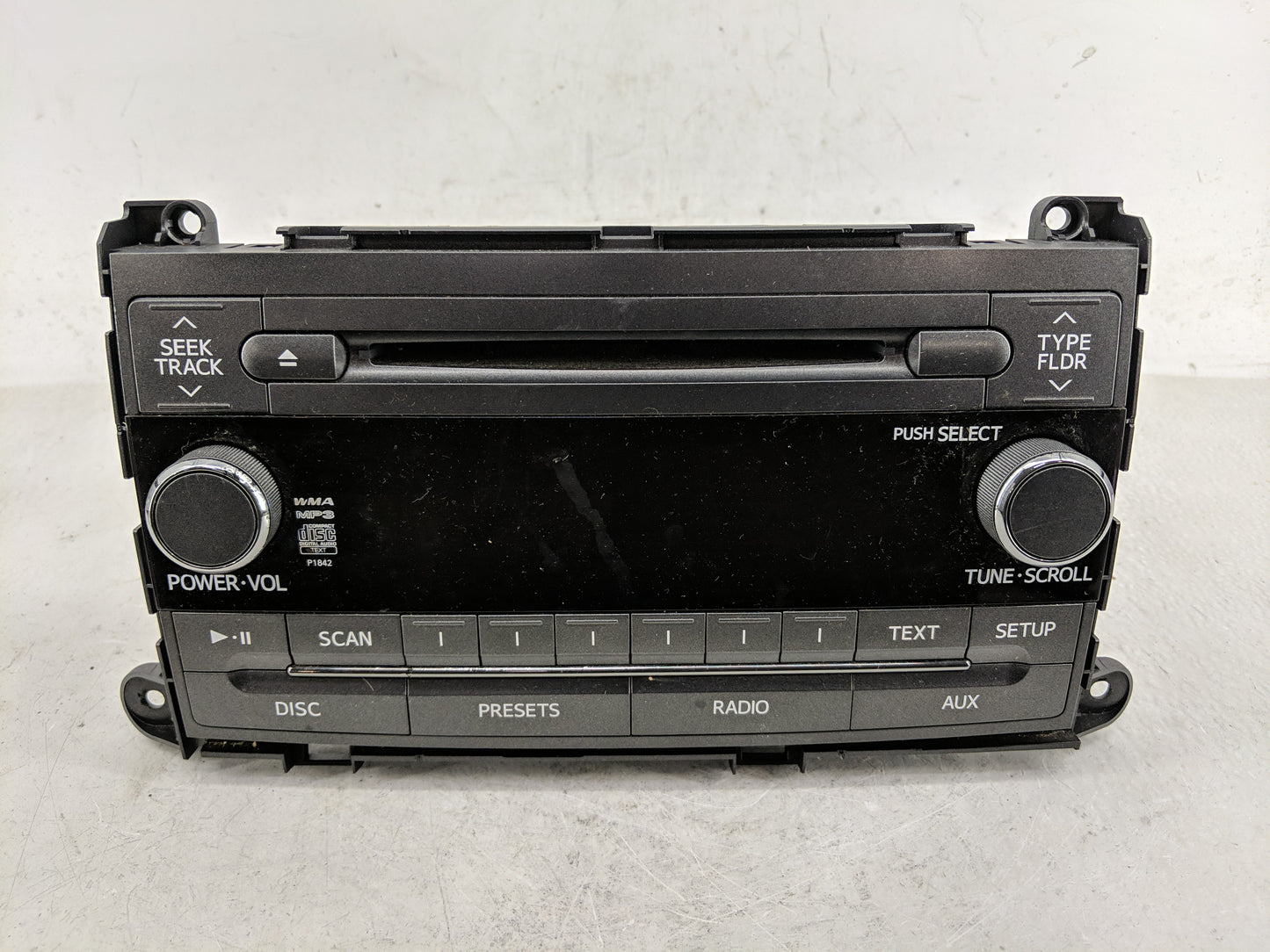 2011-2014 Toyota Sienna Radio AM FM Cd Player Receiver Replacement P/N:86120-08270 Fits Fits 2011 2012 2013 2014 OEM Used Au