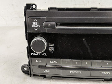 2011-2014 Toyota Sienna Radio AM FM Cd Player Receiver Replacement P/N:86120-08270 Fits Fits 2011 2012 2013 2014 OEM Used Auto Parts