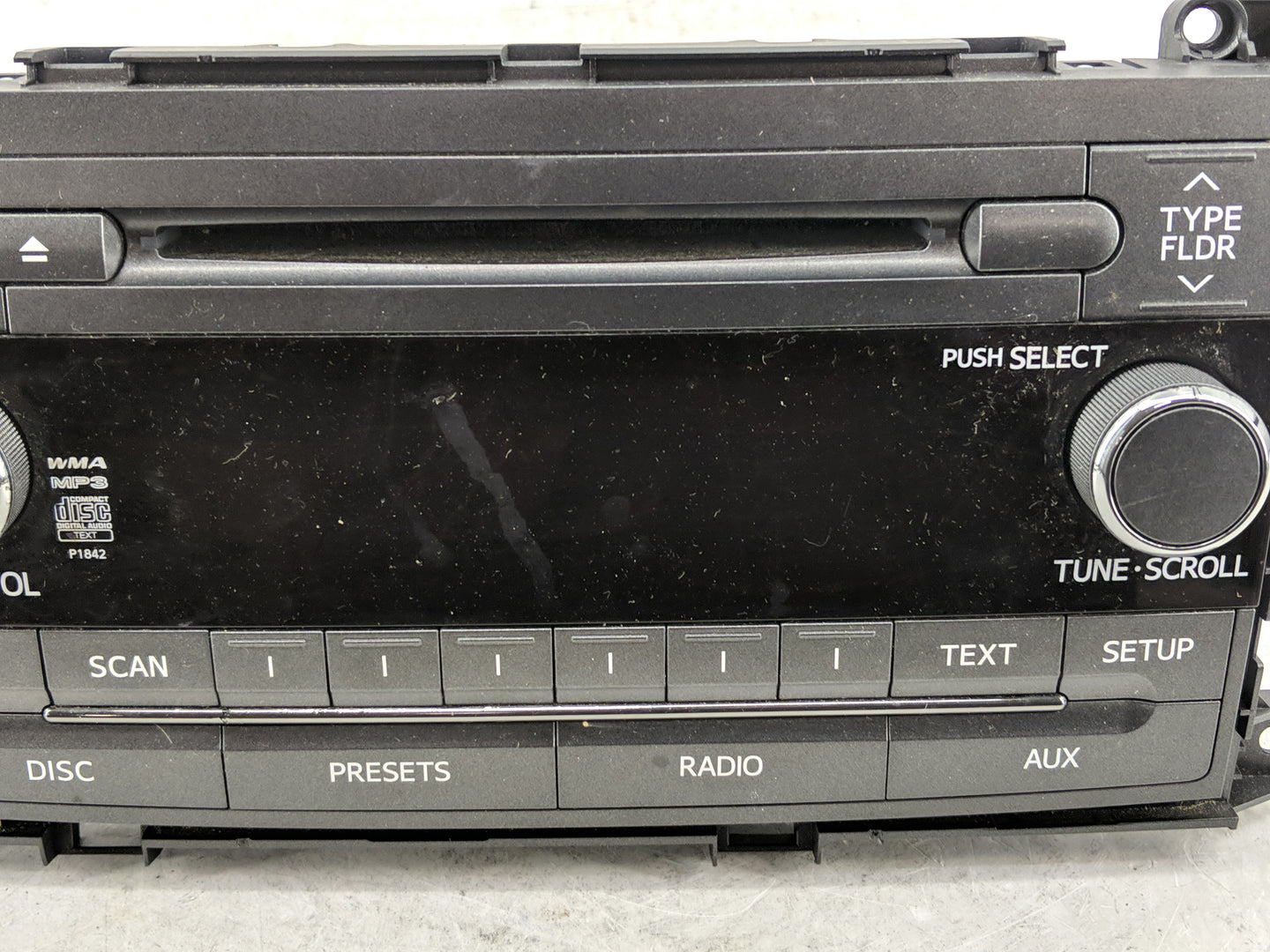2011-2014 Toyota Sienna Radio AM FM Cd Player Receiver Replacement P/N:86120-08270 Fits Fits 2011 2012 2013 2014 OEM Used Au