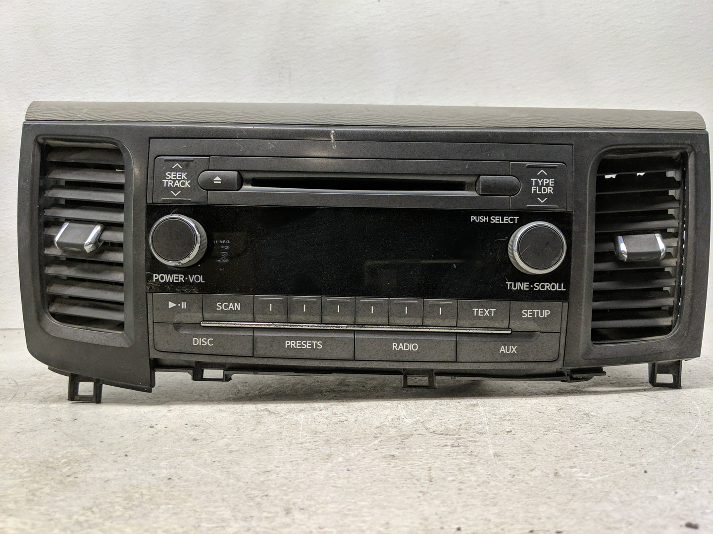 2011-2014 Toyota Sienna Radio AM FM Cd Player Receiver Replacement P/N:86120-08270 28330 5ZA1A Fits Fits 2011 2012 2013 2014