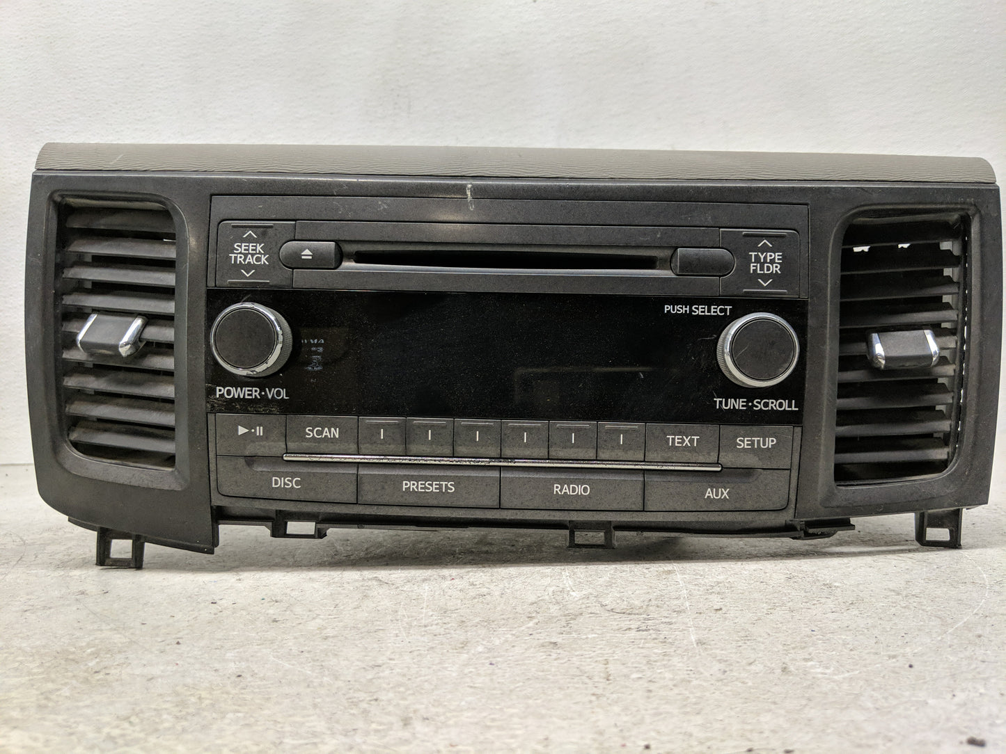 2011-2014 Toyota Sienna Radio AM FM Cd Player Receiver Replacement P/N:86120-08270 28330 5ZA1A Fits Fits 2011 2012 2013 2014