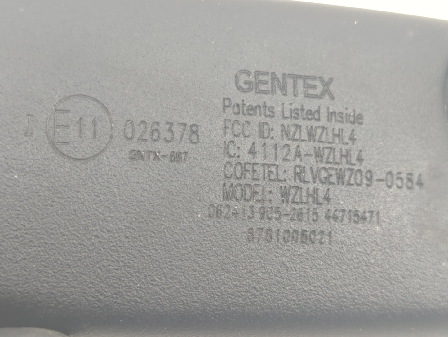 2011-2014 Toyota Sienna Interior Rear View Mirror Replacement OEM P/N:4112A-WZLHL4 Fits Fits 2011 2012 2013 2014 OEM Used Au