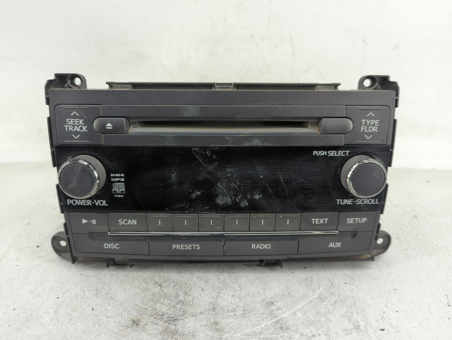 2011-2014 Toyota Sienna Radio AM FM Cd Player Receiver Replacement P/N:86120-08280 Fits Fits 2011 2012 2013 2014 OEM Used Au