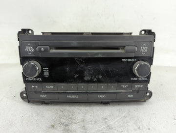 2011-2014 Toyota Sienna Radio AM FM Cd Player Receiver Replacement P/N:86120-08280 Fits Fits 2011 2012 2013 2014 OEM Used Au